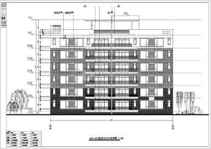 某6層剪力墻結構住宅建筑方案設計圖紙分析報告
